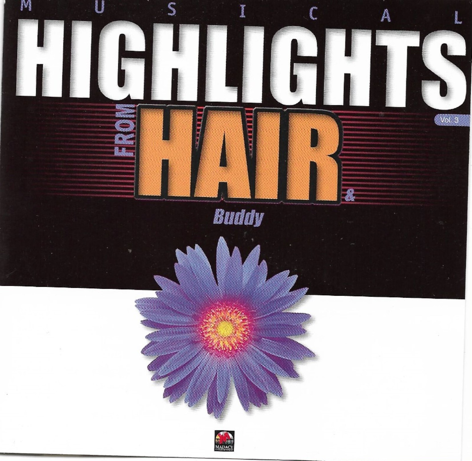 Various Artists-Musical Highlights, Vol. 3 Hair & Buddy Holly CD POSTED 48 HOURS