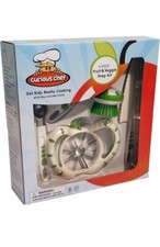 Curious Chef Get Kids Really Cooking 6 -Piece with real kitchen tools .