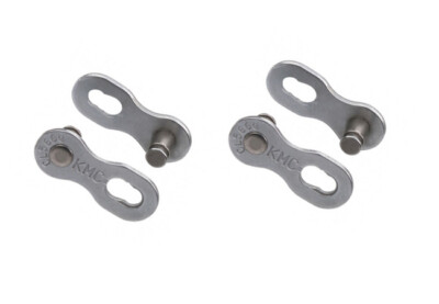 KMC Kettenschloss 9NR EPT silber 2-paar Campagnolo/Shimano/KMC 9-fach