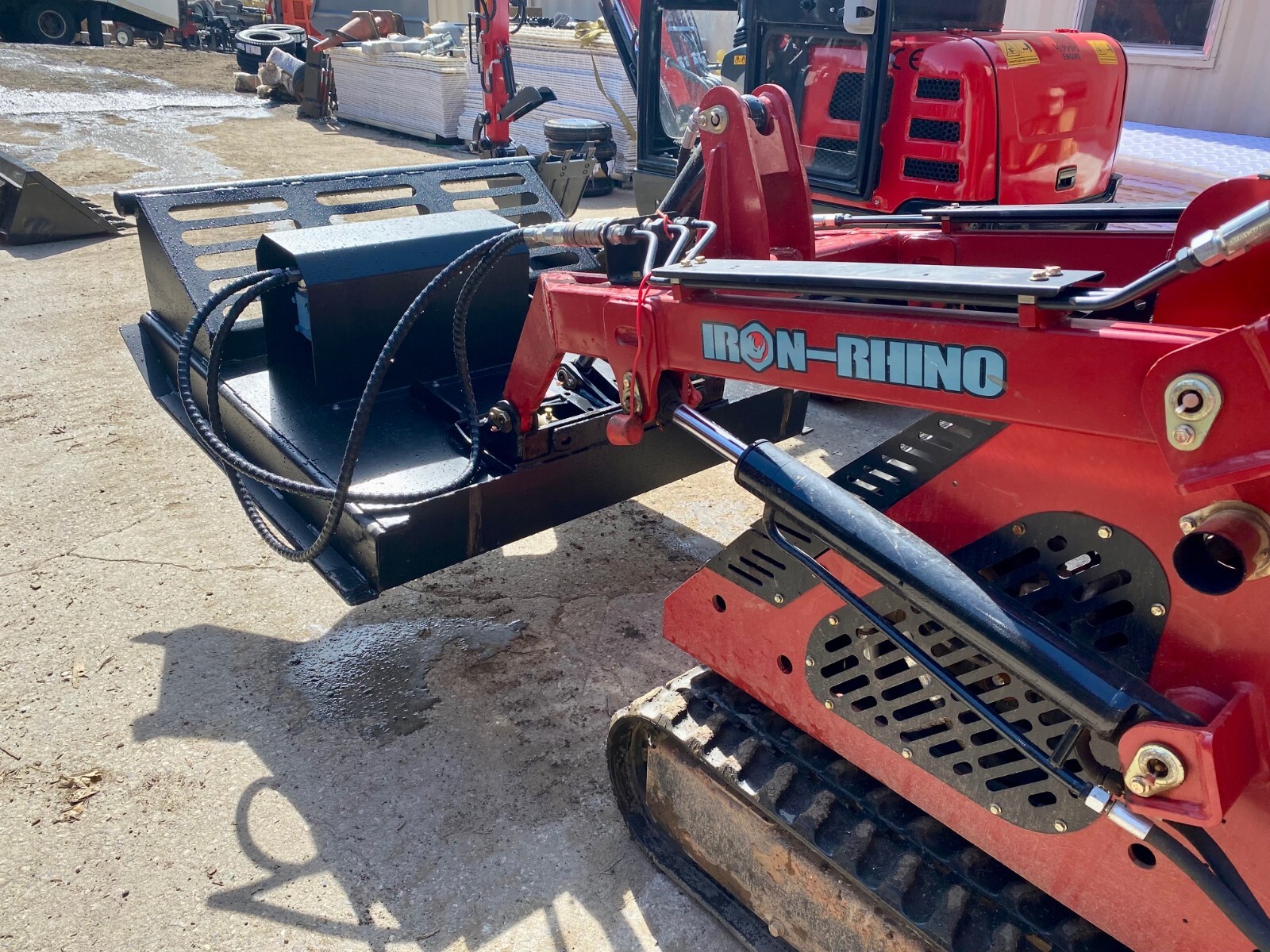 42" Dingo Brush Mower Iron Rhino Mini Skid Steer Univ. Attachment 10