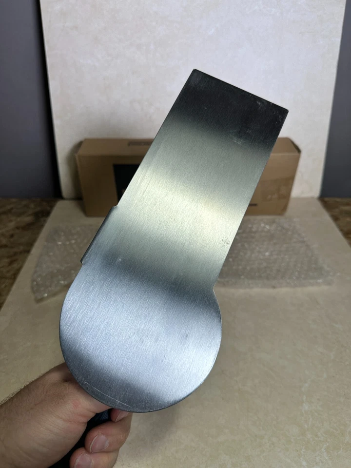 OFFSET SPATULA Stainless Steel Smash Burgers Moving Ribs Bacon Press BBQ HACK - Image 4 of 4