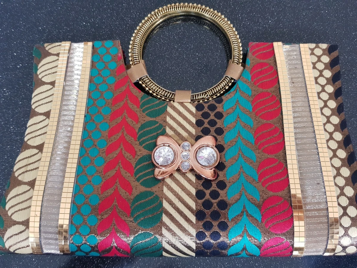 Statement clutch best sale purse