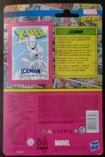**NUEVO EN CAJA**Uncanny X-MAN Marvel Legends Kenner Retro toy Iceman