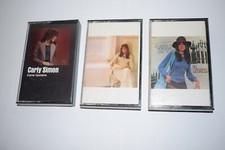CARLY SIMON CASSETTE LOT OF 3 -NO SECRETS- COME UPSTAIRS- HOTCAKES VSV9 