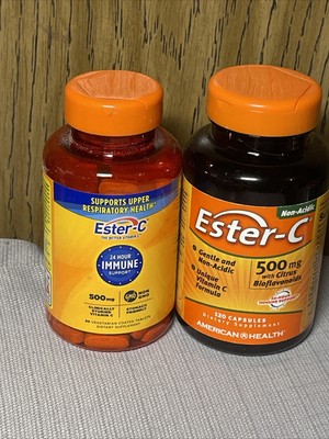 Ester C 24 Hour Immune Support 500 mg 90 tablets+120 Capsules