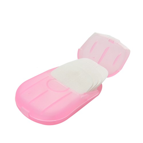 Washing Slice Sheets Hand Bath Travel Scented Foaming Box Paper Soap joJ.R1MDAU - Afbeelding 1 van 6