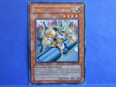 Straßensynchron DP09-DE002 RARE EX Yu Gi Oh 1.Auflage