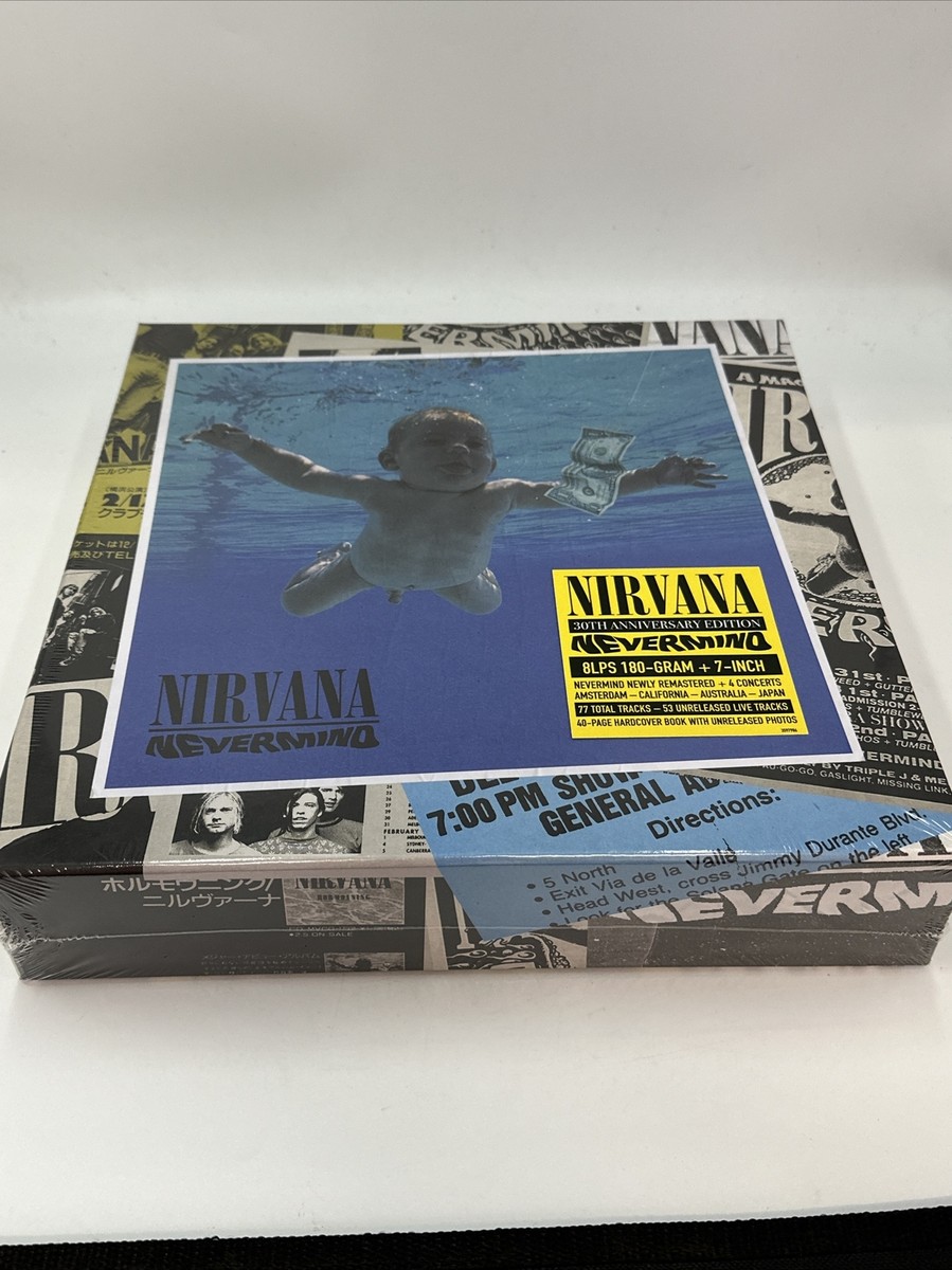 アート・デザイン・音楽 NIRVANA 30TH ANNIVERSARY EDITION Amazon.com: Nevermind (30th Anniversary)[Super Deluxe 8 LP/7