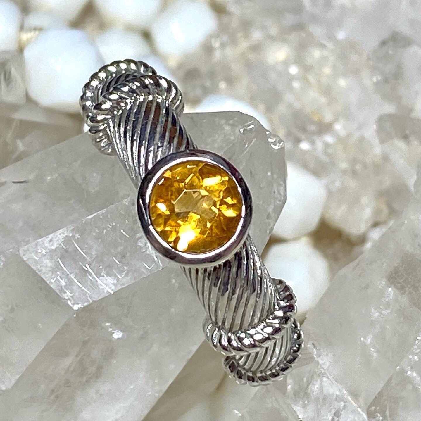 Judith Ripka Citrine Rings 2025