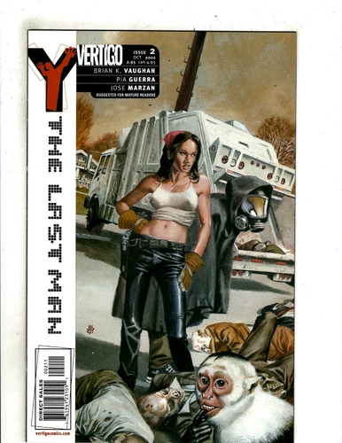Y The Last Man # 2 NM 1st Print DC Vertigo Comic Book Brian K. Vaughan TV GE8