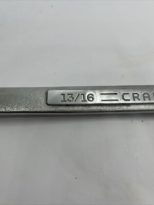♾♾ページ Craftsman 13/16in. Combination Wrench Vintage V 44702 USA etched