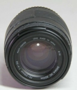 Sigma 70 - 210 mm f/4-5.6 UC Zoom Lens pentax pk fit