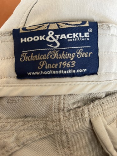 Hook And Tack Mens Cargo Fishing Shorts Size 40 - Picture 4 of 4