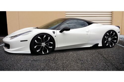 Front Bumper Lips Tesoro Style For Ferrari 458 Italia 2013-2014