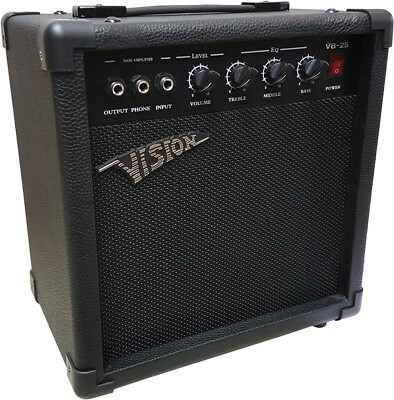 Bass-Verstärker-Combo, Modell B25- 40 Watt -Vision/MSA mit Kopfhörer Eingang