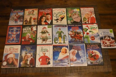 Lot 19 New Christmas DVD Santa Clause 1-3, Elf, Fred Claus, How the Grinch Stole