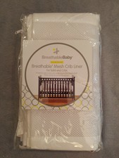 crib bumper for solid end cribs