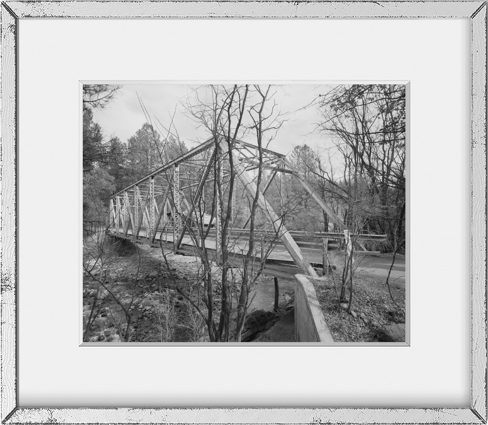 Photo Whispering Pines Bridge, East Verde River, Payson, Gila County