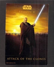 A3984 Advertising Star Wars II Attack of the Clones Movie postcard