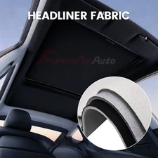 Suede Headliner Fabric w/ Foam Backing for Car Roof Liner DIY Replacement Repair