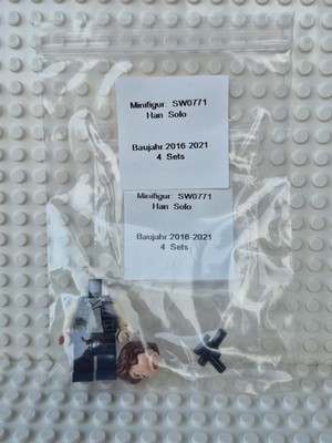 LEGO  Star Wars Han Solo Minifigur Sw0771 75290