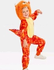 Hyde EEK Toddler Baby Orange One Eyed Monster Jumpsuit Costume Size 18-24 Mths