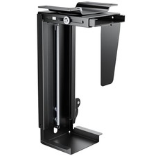 Adjustable Under Desk PC Mount, 3.5 to 8 Inch Wide Computer Tower Holder with