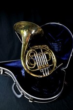 Olds Single French Horn in F - Used, Finish Damage, Case Included