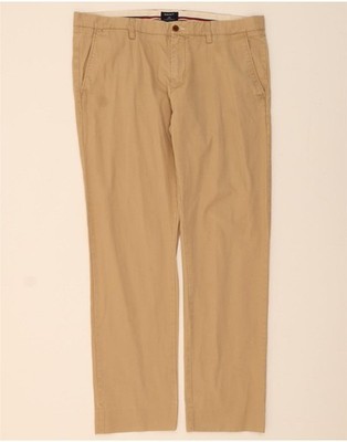 GANT Herren Soho Low Waist Straight Chino Hose W38 L34 Beige Baumwolle DH01