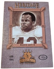 2002 Donruss Gridiron Kings #HC-12 Ronnie Lott San Francisco 49ers NFL Card (O1