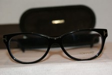 Brand New Authentic Tom Ford 5292 Black 005 53-16-140 W Original Case 