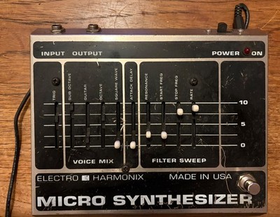 Electro Harmonix Micro Synthesizer Big Box 90s/2000s Vintage
