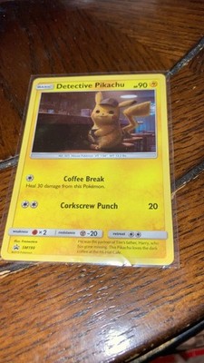 pokemon detective pikachu card (in sleeve) | eBay