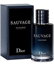 Christian Dior Sauvage Spray For Men Eau De Parfum 3.4 Oz 100 ml