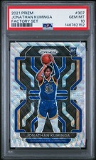 PSA 10 - JONATHAN KUMINGA RC #307 - 2021 FACTORY SET - ROOKIE - NONE HIGHER