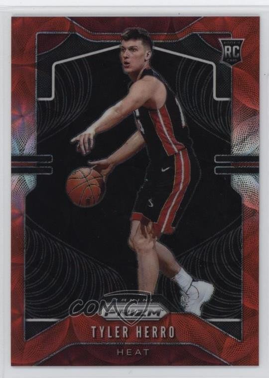2019-20 Panini Prizm Rookie Choice Red Prizm 10/88 Tyler Herro #259 0rm0