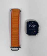 Apple Watch Ultra 1 49mm GPS Cellular 99% Battery Orange Alpine Loop