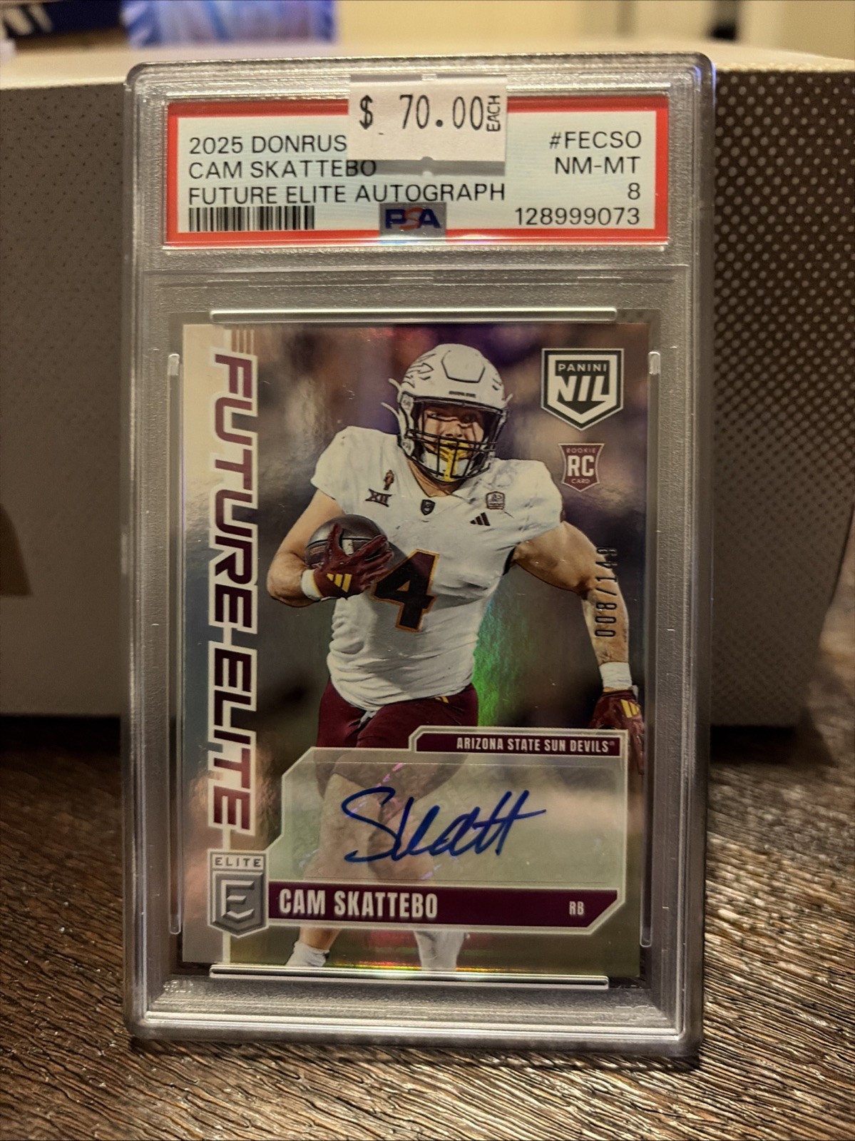 Cam Skattebo Panini Donruss Elite Future Elite Autographs #FECSO Base