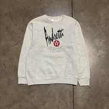 Vintage Andretti Racing Sweatshirt Mens M Grey NASCAR IndyCar Crewneck 90s USA