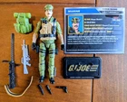 GI JOE Cobra NM/M Leatherneck V9 2014 Complete & File Card 50th Bonus Backpack!!