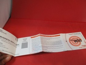 Sega Dreamcast Game Product Registration Card Insert ONLY