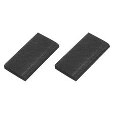 Rectangular graphite block for electrode, disc 50x25x5mm, 2 pieces