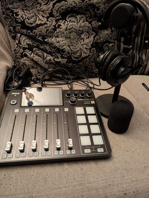 RODE RODECaster Pro II Comes With Mic And Headphone Included
