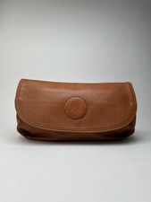 Vintage Givenchy leather clutch brown