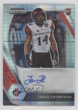 2021 Panini Prizm Draft Picks Hyper Tariq Thompson #DPA-TTH Auto 0ud4
