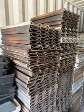 Lot of 130 Baguette Pan 26" x 18" Commercial Bread 4-Channel Loaf Heavy Duty