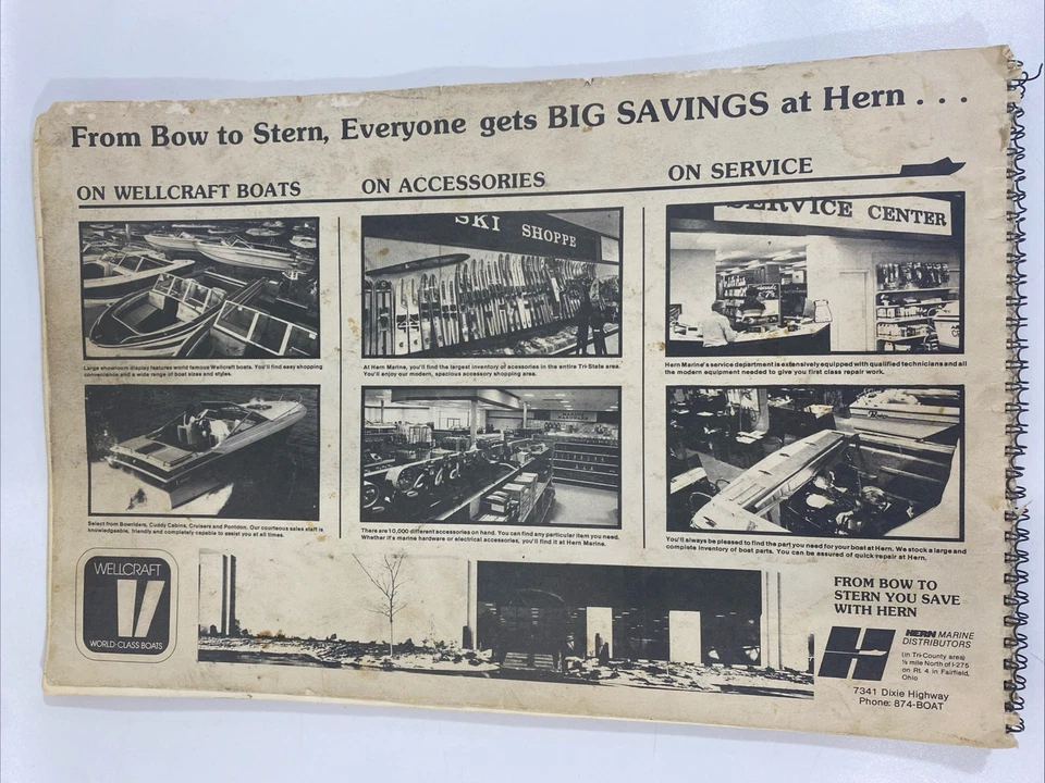 Vintage Ohio River Fishing River & Creek Maps Guide Book 1980s - Image 2 of 4