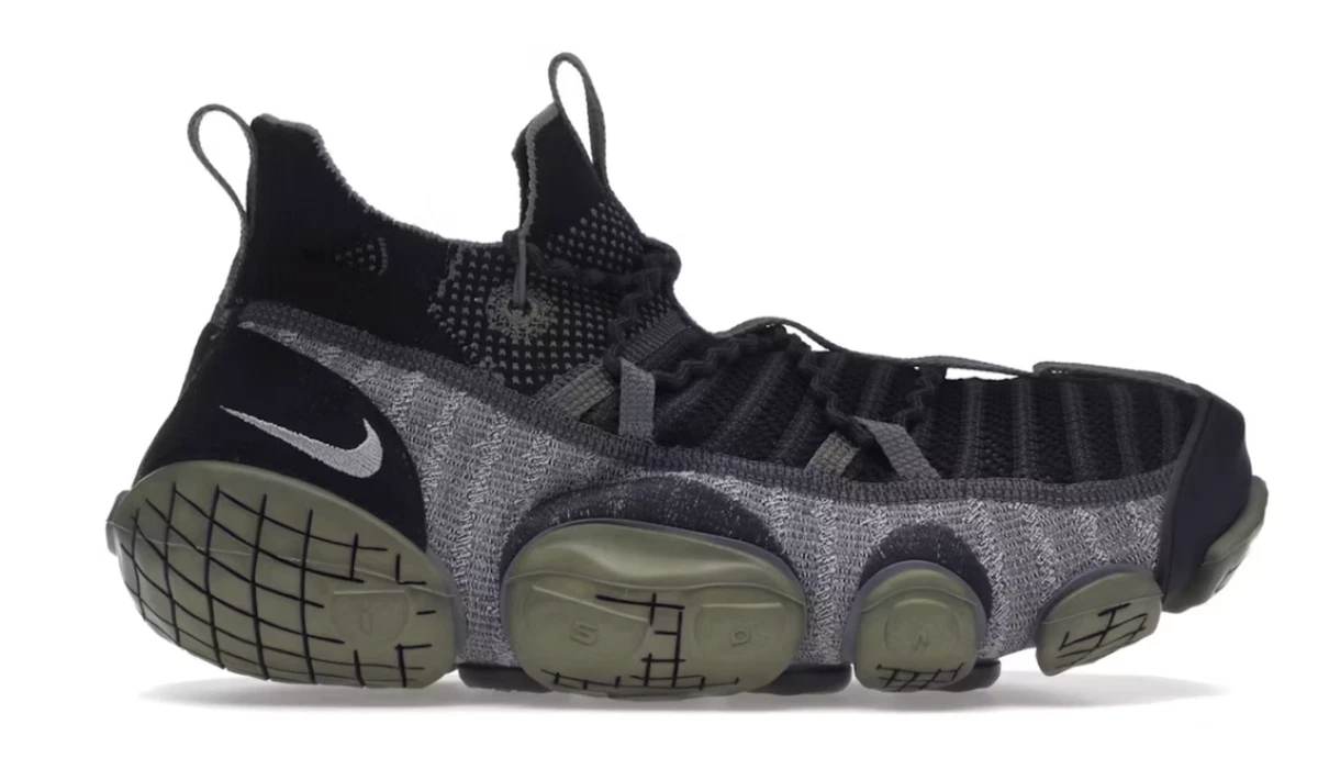 Nike ISPA Link Black Medium Olive for Sale | Authenticity