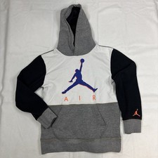 Nike Jordan Air Boys Jump Man Hoodie Sweatshirt Size Large