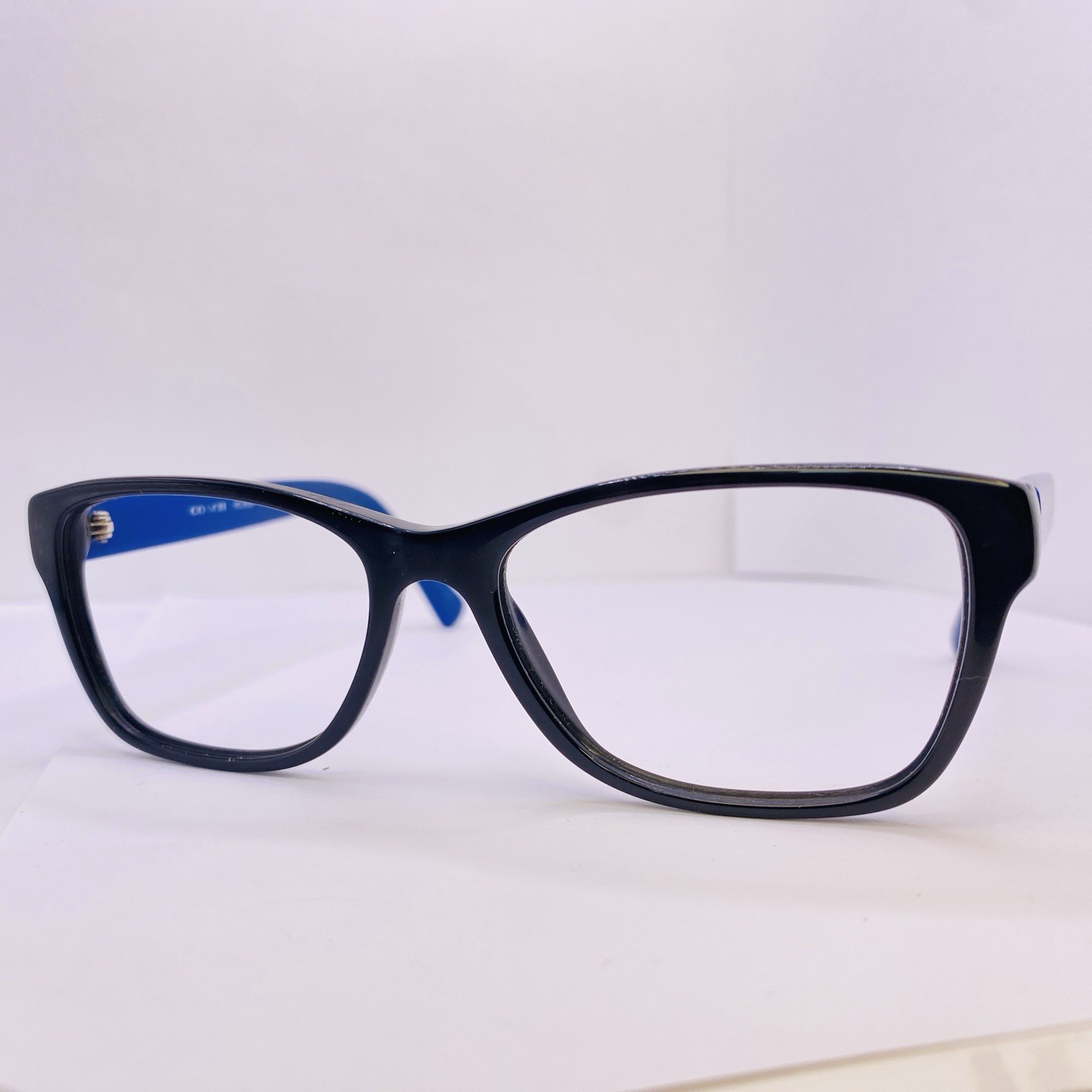 Coach Eyeglasses Sunglasses HC 6068 5282 Black Blue Logo Text 52 [] 16 135 MM thumbnail 3